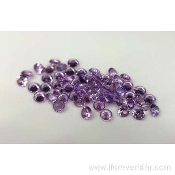 High Quality natural round color loose sapphire